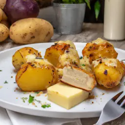 Teaser Image: Kartoffelfrikadellen gefüllt mit Käse